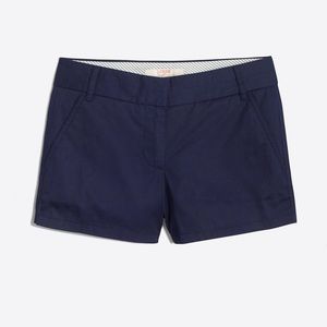 J.Crew 3 in chino shorts